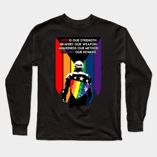 Rainbow Soldier Long Sleeve T-Shirt